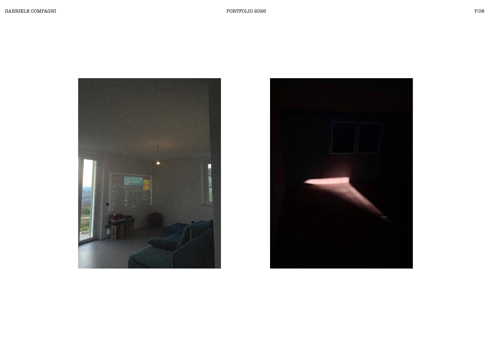 Artistic photography exploring form and visual storytelling by Gabriele Compagni
