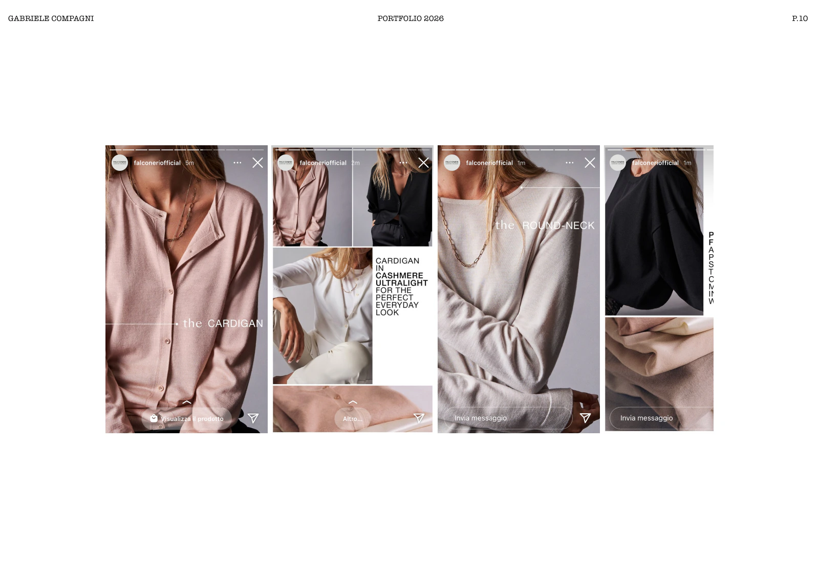 Falconeri fashion campaign photographed by Gabriele Compagni