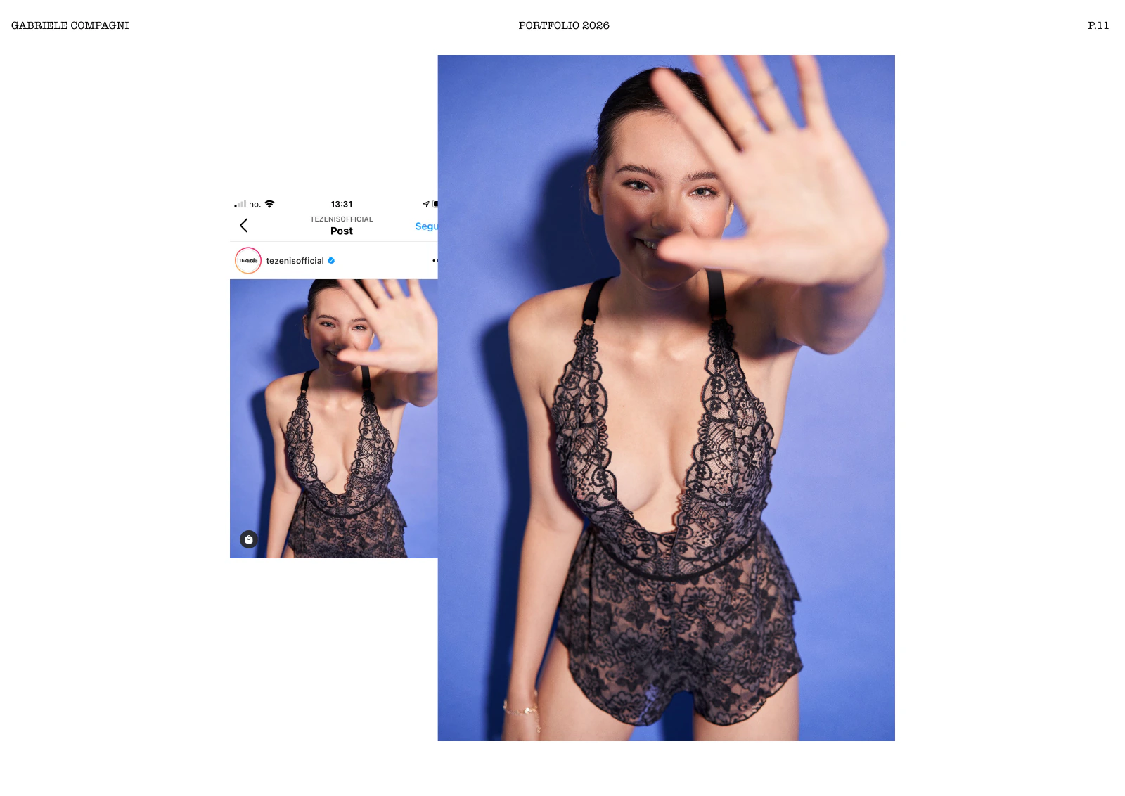 Tezenis fashion campaign photographed by Gabriele Compagni
